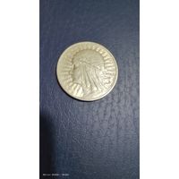 10 злотых 1932 год. Отличное состояние. С рубля.