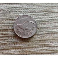 Werty71 Барбадос 10 центов 1980 Птица Чайка