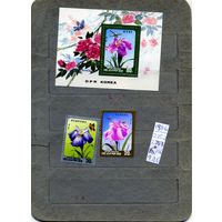 КНДР, 1986,  серия 2м** + блок  чистая