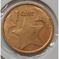 Багамы 1 цент 2015 г