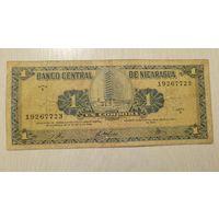 С 1 руб. Никарагуа. 1 кордоба 1968. Нечастая