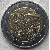 Германия 2 евро 2022 г. F. 35 лет программы Эразмус (Erasmus)