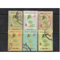 Португалия Заморская провинция Макао Китай 1956 Карта Стандарт #406-1