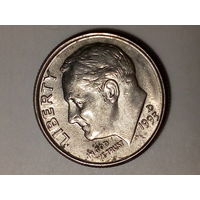 10 центов США 1993 D год