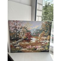 Картина на холсте японский сад