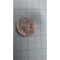 Двойной денарий 1566