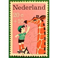 Нидерланды 1967. Голандское детское стихотворение Dikkertje Dap