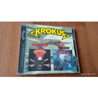 KROKUS ,, Headhunter,, 1983 ,, Alive & Screamin' ,,1987 CD