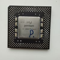 Ретро процессор INTEL PENTIUM MMX FV803200 SL27J.