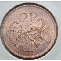 Ирландия. 2 пенса 1995 года.