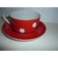 Чайная Пара Рига Фарфор СССР