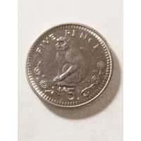 Гибралтар 5 пенсов 2003