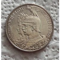 Пруссия 2 марки 1901 200 лет Пруссии