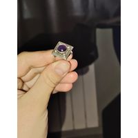 Перстень серебрянный с камнем 925
