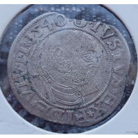 Пруссия 1 грош 1540 года. Кенигсберг герцог Альберхт Гогенцоллерн. Холдер. Серебро Сторгуй за свою цену, предложи обмен!