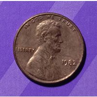1 цент 1982 г  США