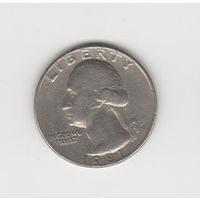 Квотер (25 центов) США 1981 Р Лот 0609
