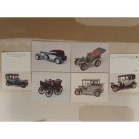 Мини-открытки визитницы 6 шт.одним лотом