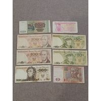 Банкноты разные