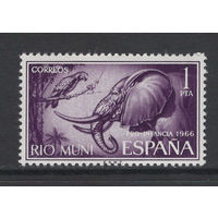 Испанское Рио Муни /Rio Muni 1966** Фауна