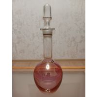Графин розовый СССР