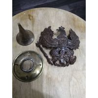 Детали и кокарда на пикельхельм ПМВ