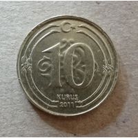 Турция 10 куруш 2011 год, KM# 1241 ю