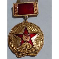 Значок " Военный округ 70 лет  "