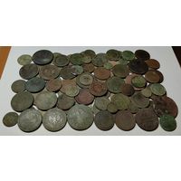 Сборный лот монет Российской империи. 150 шт. 1100 гр