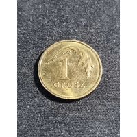 Польша 1 грош 2019
