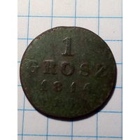 1 грош Герцогство Варшавское 1814 год