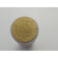 10 сантимов Франция 1985 года  лот 44