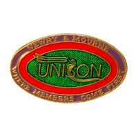 Англия. Значок профсоюза государственных служб Unison