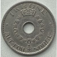 Норвегия 1 крона 1925 г.