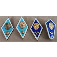 Лот знаков учебных заведений СССР. Все лоты с 1 рубля!