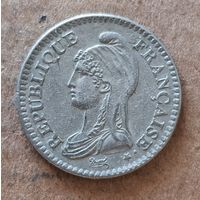 Франция 1 франк, 1992 г., 200 лет Французской Республике, KM# 1004