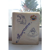 Редкость!!!Анкета-опросник из 90-х с наклейками того периода