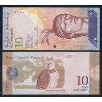 Венесуэла 10 боливара 2013 год, UNC