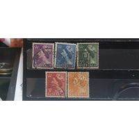 РАСПРОДАЖА. АВСТРАЛИЯ 1953г. Полная серия. Гаш.