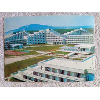 Болгария, курорт Альбена. Вид вокзала Альбена