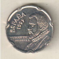 Испания 50 песета 1997 Хуан де Эррера