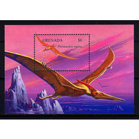 1994 Гренада. Доисторические животные.