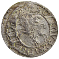 Litva, солид 1652 (м.д. Вильня)/ Solidus (Mint: Vilna), Reverse: SOLIDVS M D LIT 1652, состояние XF,  Ян II Казимир