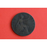 Великобритания 1 пенни 1903 с 1 руб