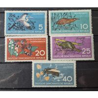 Германия, ГДР 1959 г. Mi.688-692 MNH** полная серия