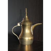 Латунный, декоративный чайник, клеймо.