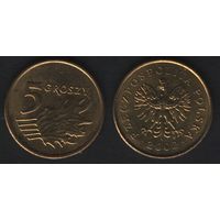 Польша y278 5 грош 2002 год (mw) (_alb2