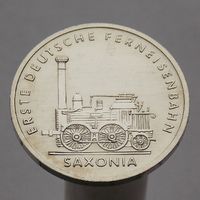 ГДР 5 марок 1988 150 лет первой железной дороге Германии