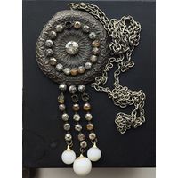 Подвеска на цепочке старая Чехия