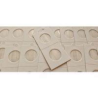 Leuchtturm холдеры для монет (белые) cамоклеящиеся! Германия, Лёйхтурм, Leuchtturm! ВОЗМОЖЕН ОБМЕН!